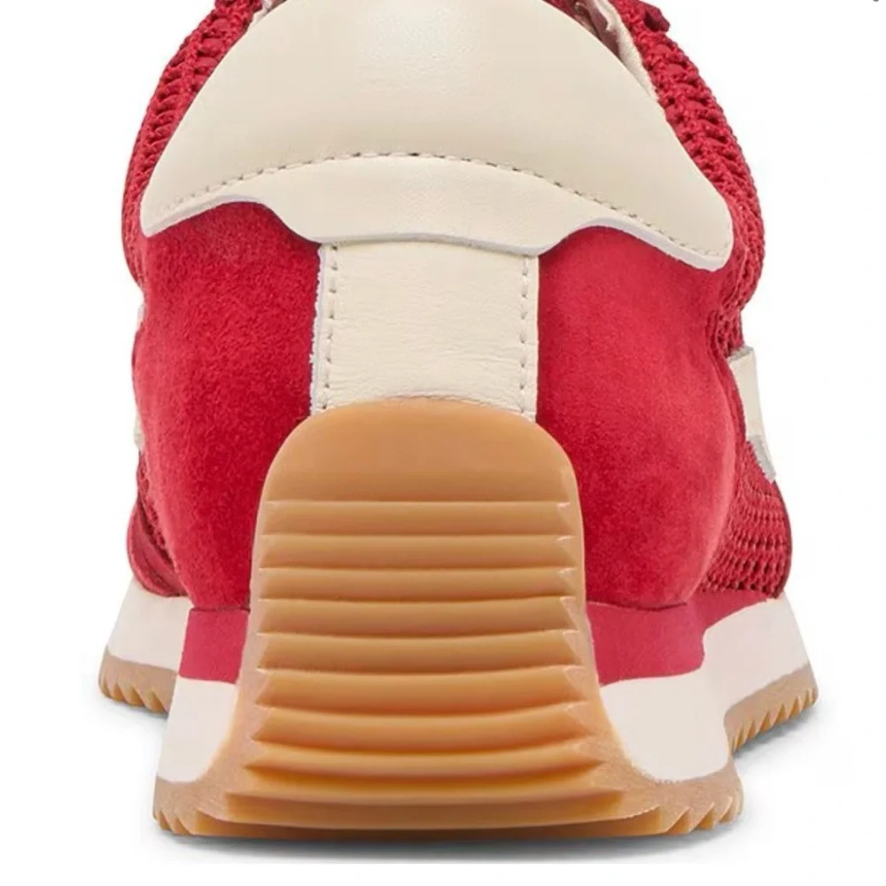 Dolce Vita Scarlet and Ivory Sneakers - Picture 5 of 7
